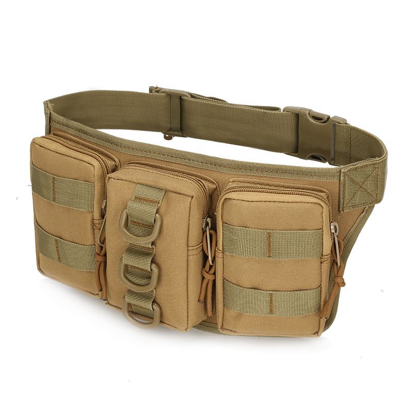 Multi-functionl Waist Pack Bag Jungle Hunting Ranger CP Camo Waist Pocket Outdoor Tactical Sports Riding Waist Bag
