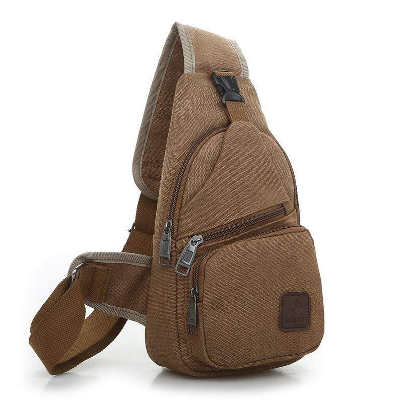 Canvas Sport Outdoor Bags Sling Backpack Chest Shoulder Bag shoulder bags anti theft backpacks