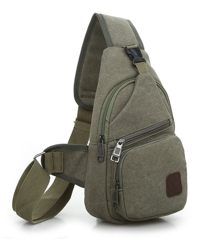 Canvas Sport Outdoor Bags Sling Backpack Chest Shoulder Bag shoulder bags anti theft backpacks