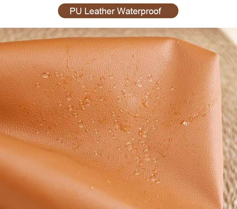 High Quality PU Leather Lens Drawstring Pouch Bag Waterproof Dust Proof Instant Camera Pouch