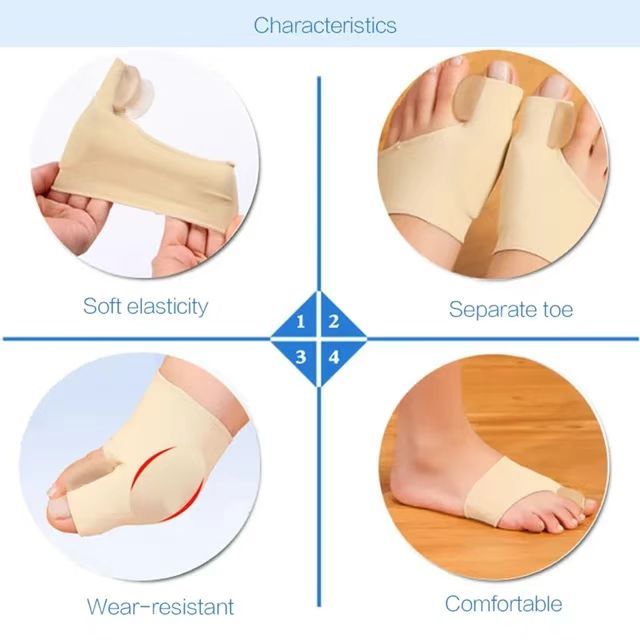 Toe separator hallux valgus bunion corrector foot pain relief orthopedic pedicure tools foot care dailyuse