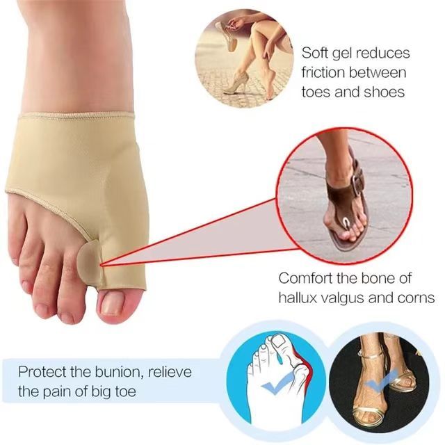 Toe separator hallux valgus bunion corrector foot pain relief orthopedic pedicure tools foot care dailyuse