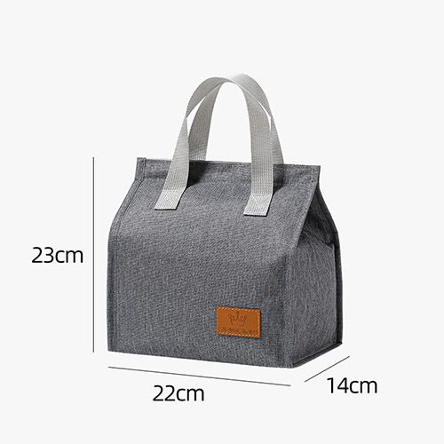 New Arrival Portable Thermal Insulated Lunch Tote Cooler Bags Thickened Travel Bento Lunch Bag for Work