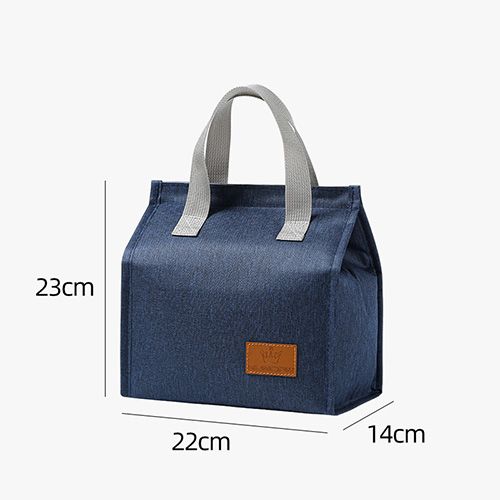 New Arrival Portable Thermal Insulated Lunch Tote Cooler Bags Thickened Travel Bento Lunch Bag for Work