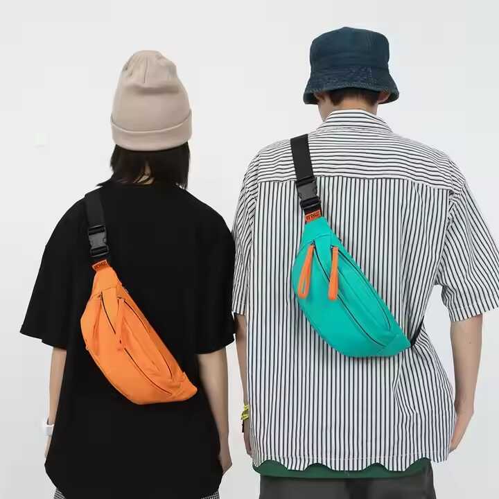 Casual Trend Waist Bag Hip Pack Street Style men Women Large Capacity Nylon Fanny Packs Shoulder Cross Body Chest Belt Bags