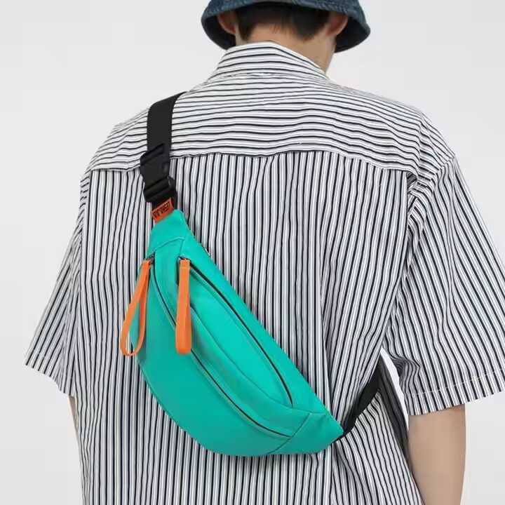 Casual Trend Waist Bag Hip Pack Street Style men Women Large Capacity Nylon Fanny Packs Shoulder Cross Body Chest Belt Bags