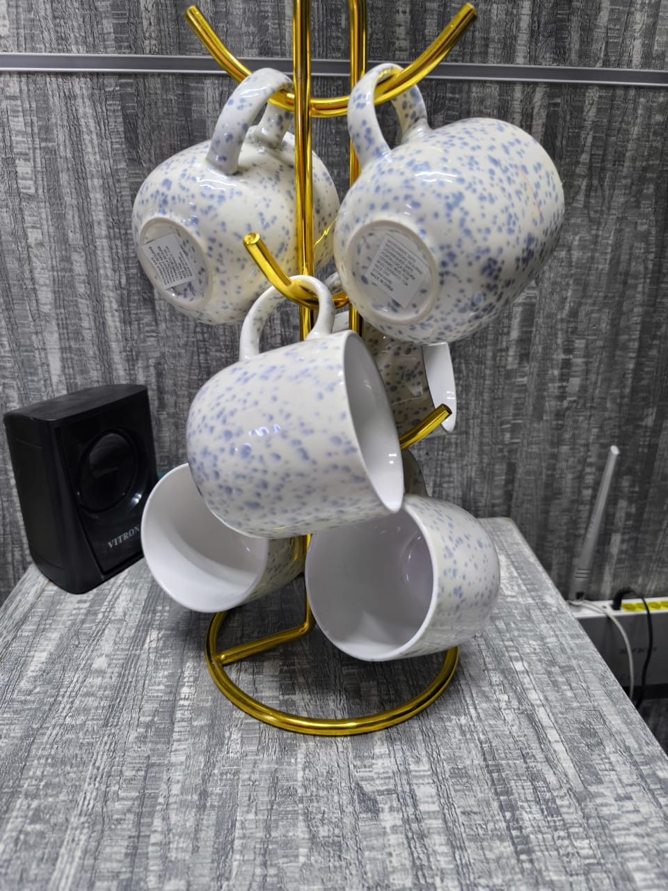 6pcs Ceramic Mug set Ceramic Cups for Coffee, latte, Cappuccino, Tea,