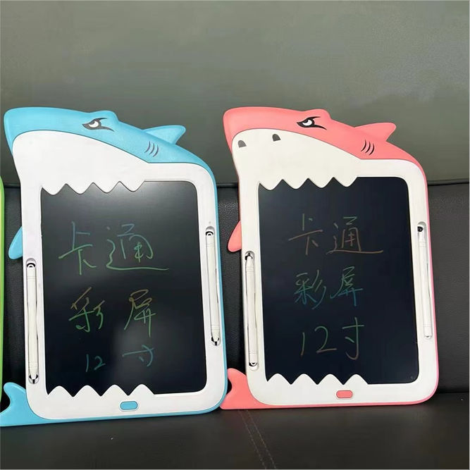 Kasioo LCD Writing Tablet for Kids -12 inch Rainbow Color Doodle Board for All Ages