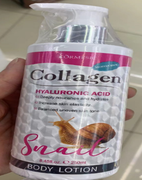 Collagen Hyaluronic Acid Snail Body Lotion
