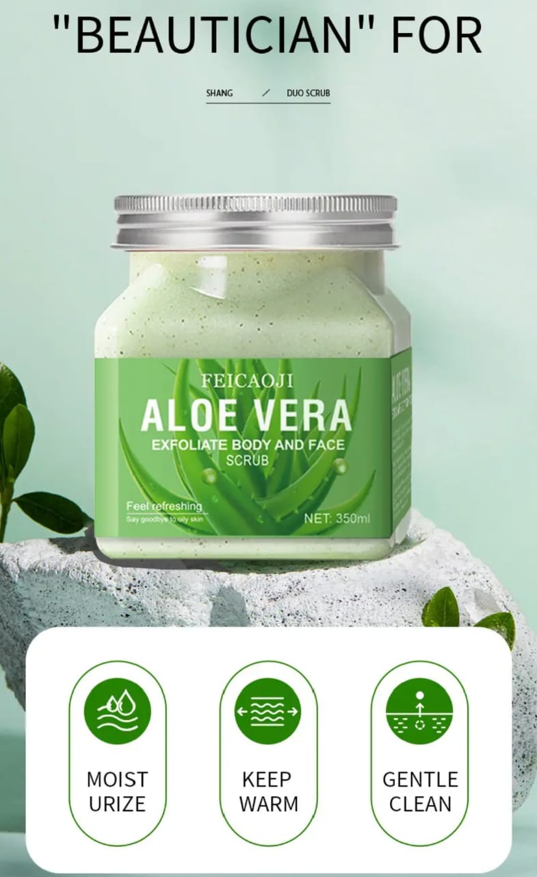 Exfoliating ,Moisturizing & Foaming Scrub (Face & Body)
For all skin types – gently removes dead skin, clears acne, and deeply hydrates for smooth, glowing skin.