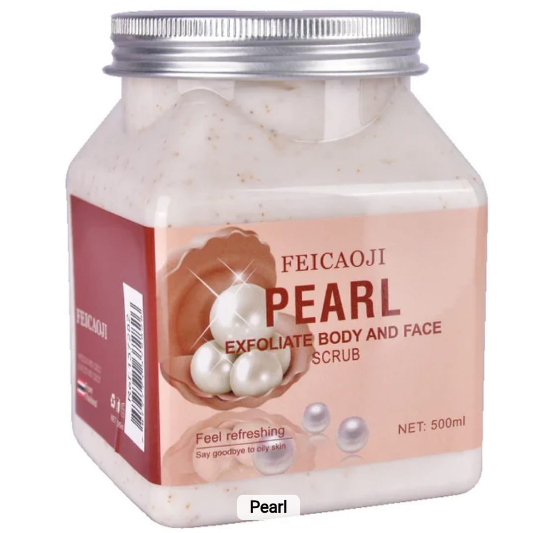 350G FOAMING FACE AND BODY SCRUB EXFOLIATING ,MOISTURISE,HYDRATES,GET RID OF ACNE,AND SMOOTHES THE SKIN