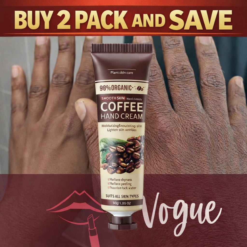30G COFFEE HAND CREAM VITAMIN C SILICONE FREE MOISTURIZING ANTI DRY, HYDRATING, ANTI CRACKING, BRIGHTENING AND TENDER SOOTHING MOISTIRIZING HAND CREAM