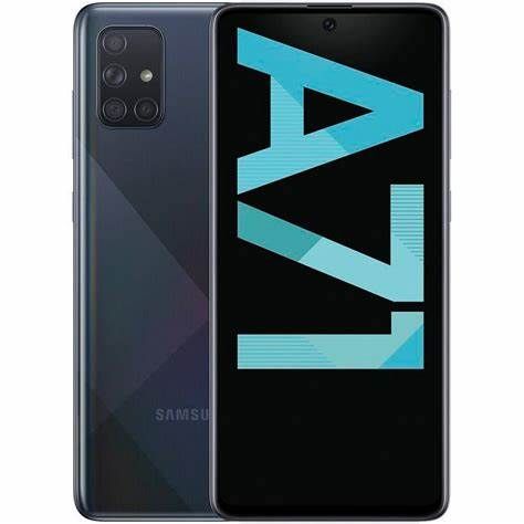 Samsung galaxy A71,
Battery 4500mAh,
Storage 128gb+6gb.