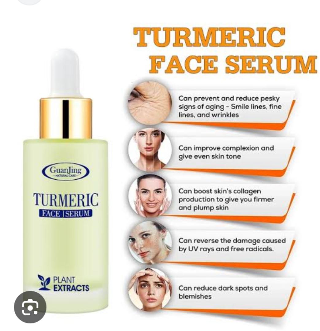 Turmeric Anti Acne, Anti aging, Anti wrinkle inflammatory face serum