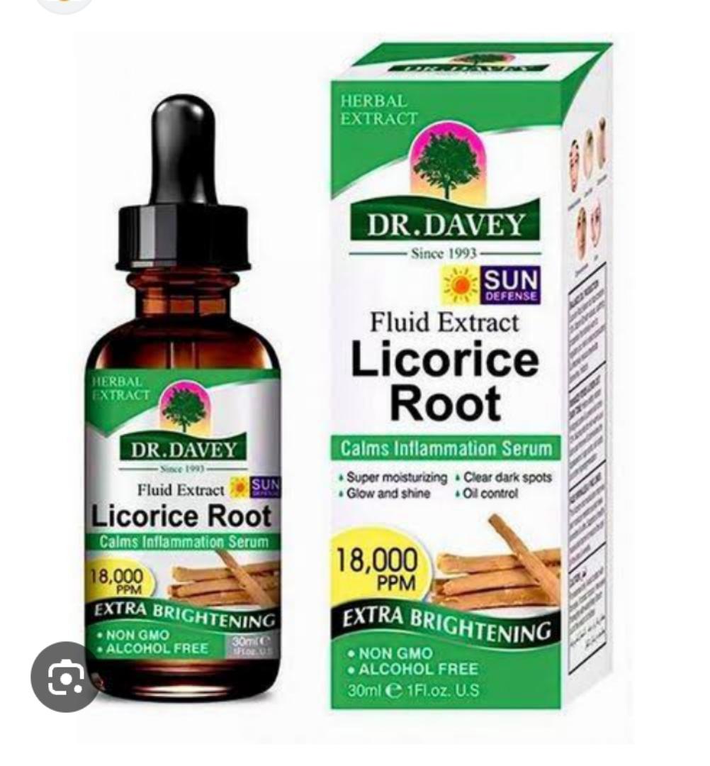 licorice Root whitening face serum ( Anti Acne, Anti aging, eye Serum)