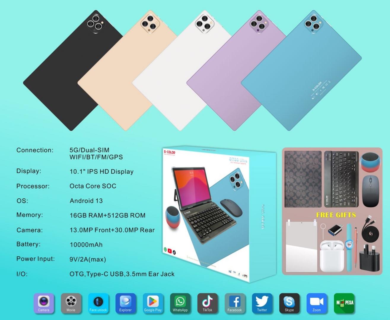 s color Gt80 ultra tablet pc