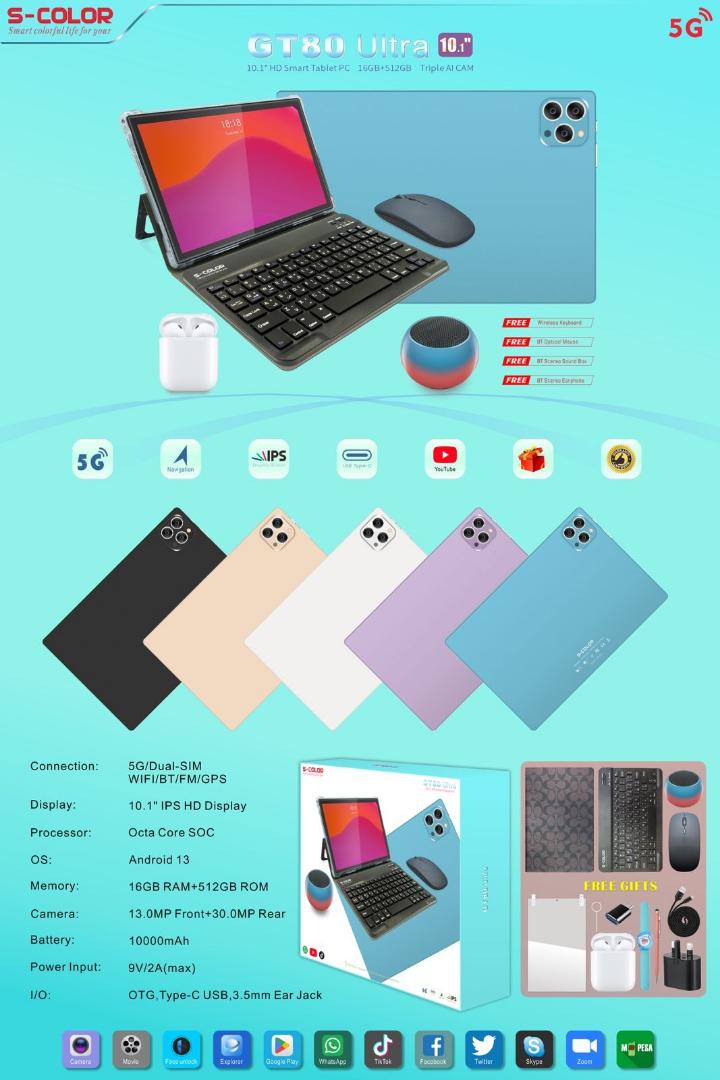 s color Gt70 5g tablet