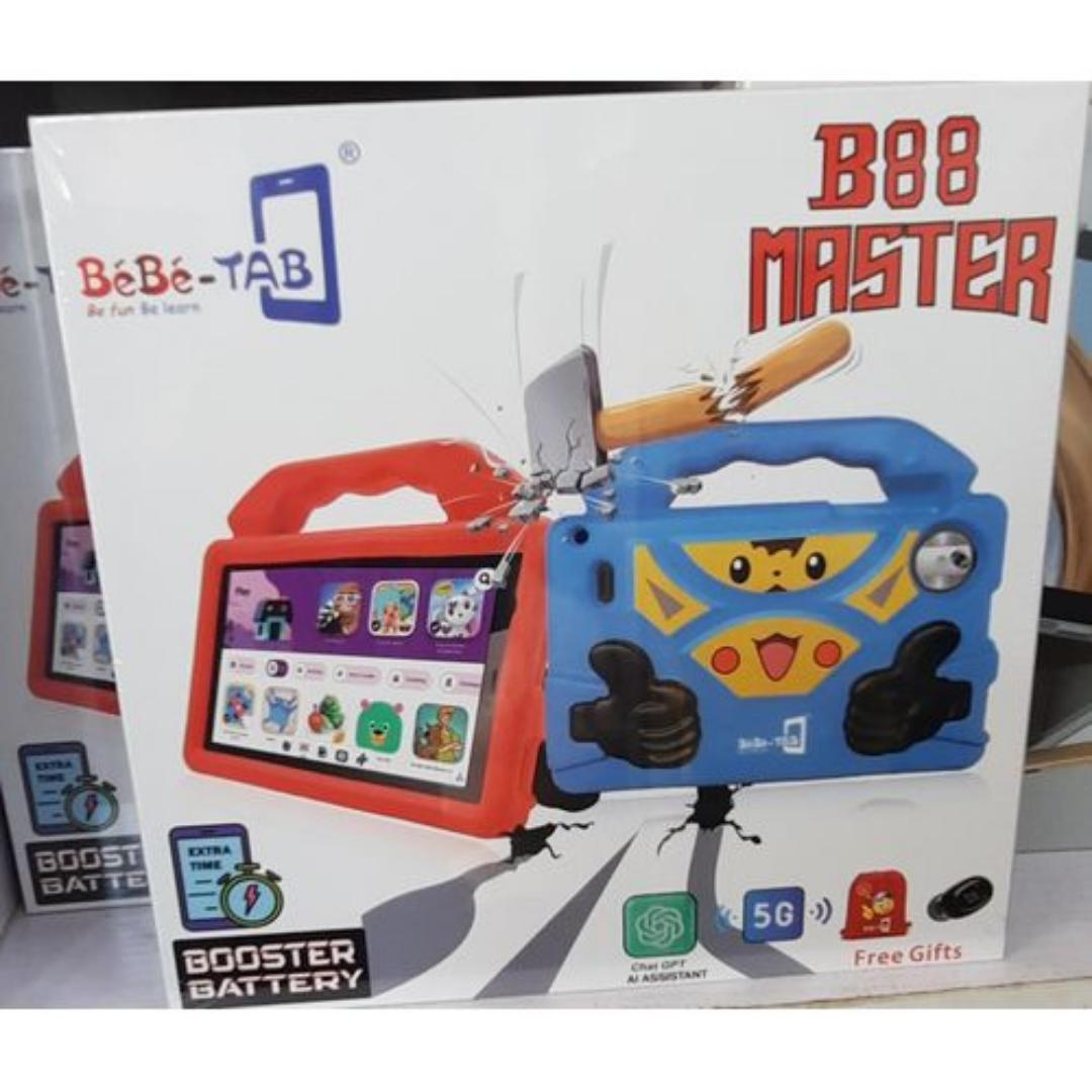 Bebe B88 Master Educational Tablet 6GB 256GB Dual SIM Tablet For Kids