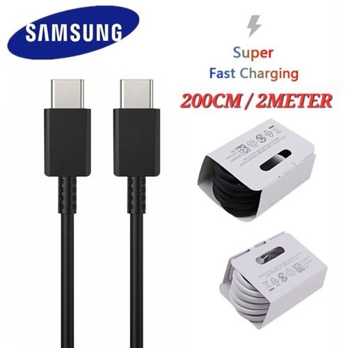 Samsung 2 Meters 2M PD 3A USB TYPE C TO USB TYPE C CABLE FOR SAMSUNG APPLE