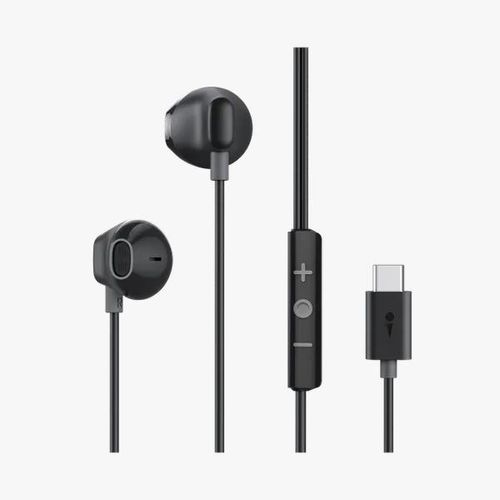 Oraimo USB C Headphones in-ear Wired Earphone for iPhone15 Pro iPad Samsung S24 S23 S22 Type-C Earbuds Volume Control, Strong Bass Headphone