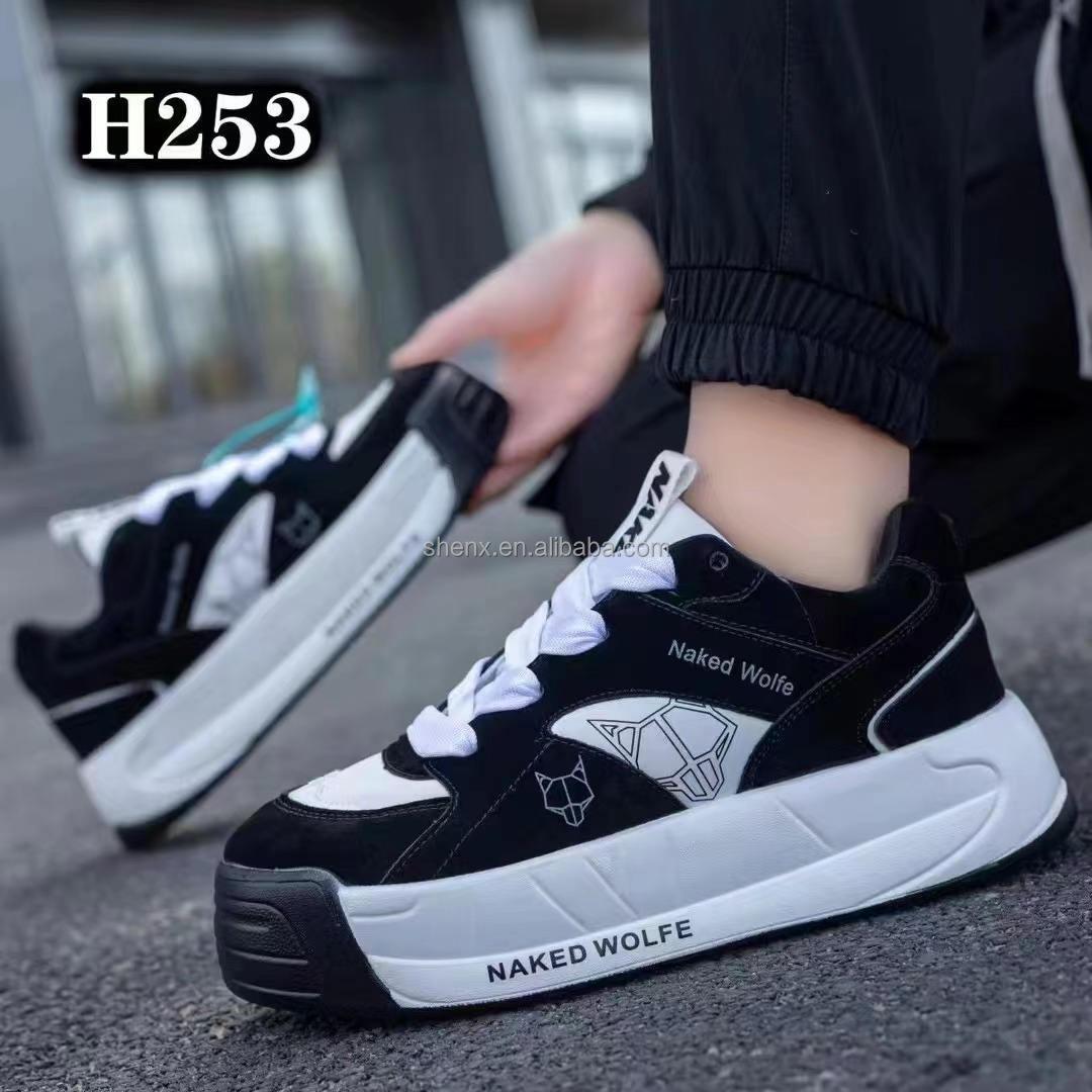 latest trending Naked Wolfe sneaker shoe black white
