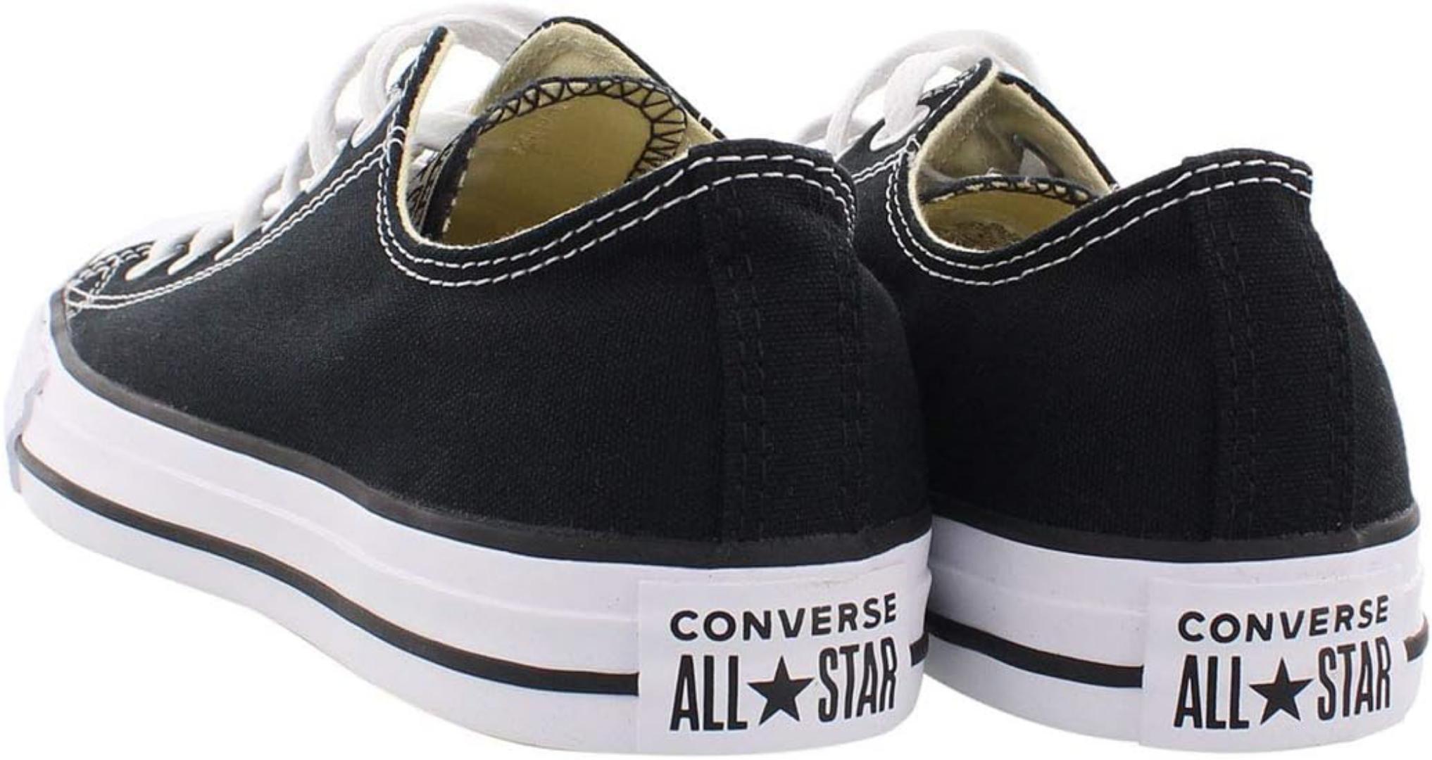 unisex black/white canvas flat rubber shoes