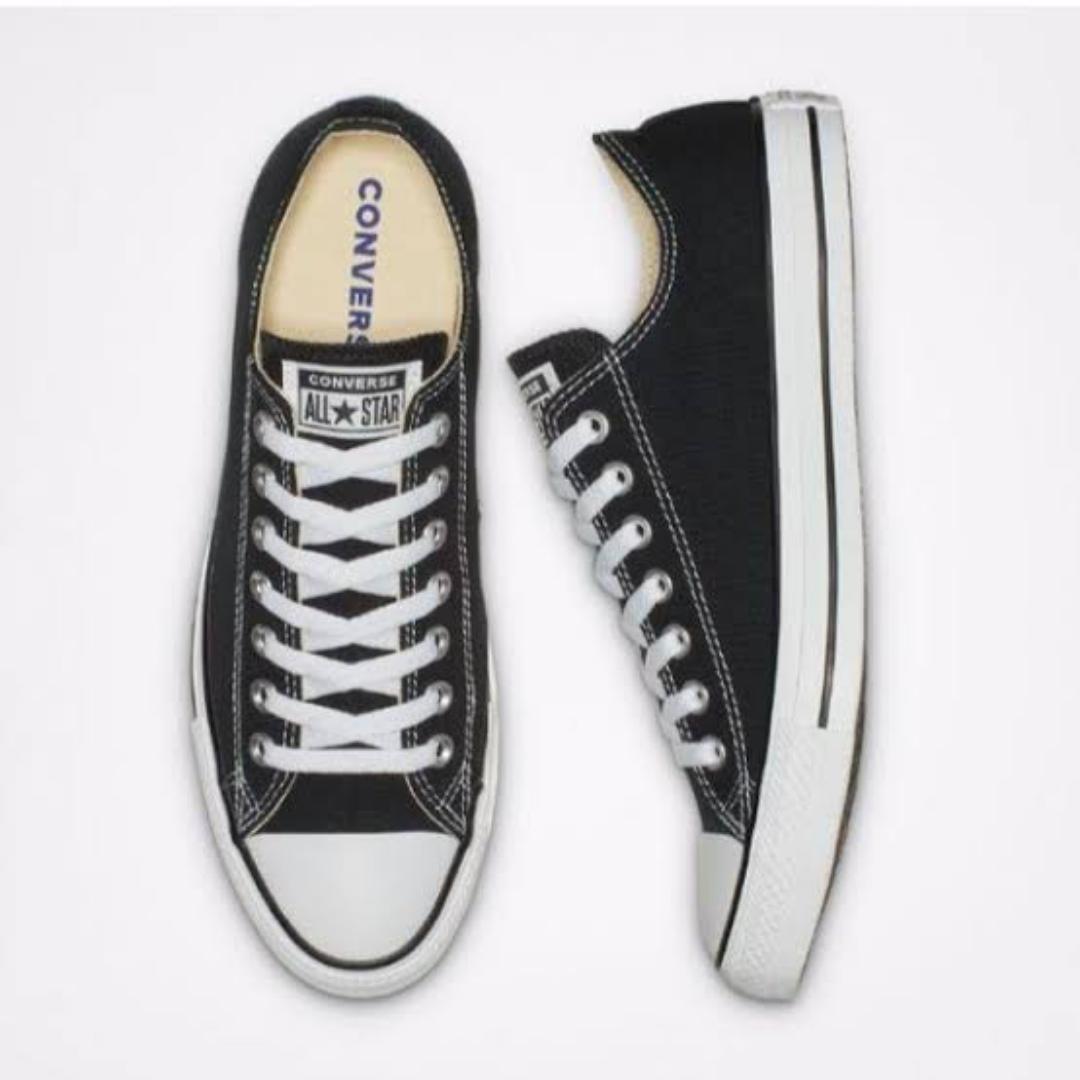 unisex black/white canvas flat rubber shoes
