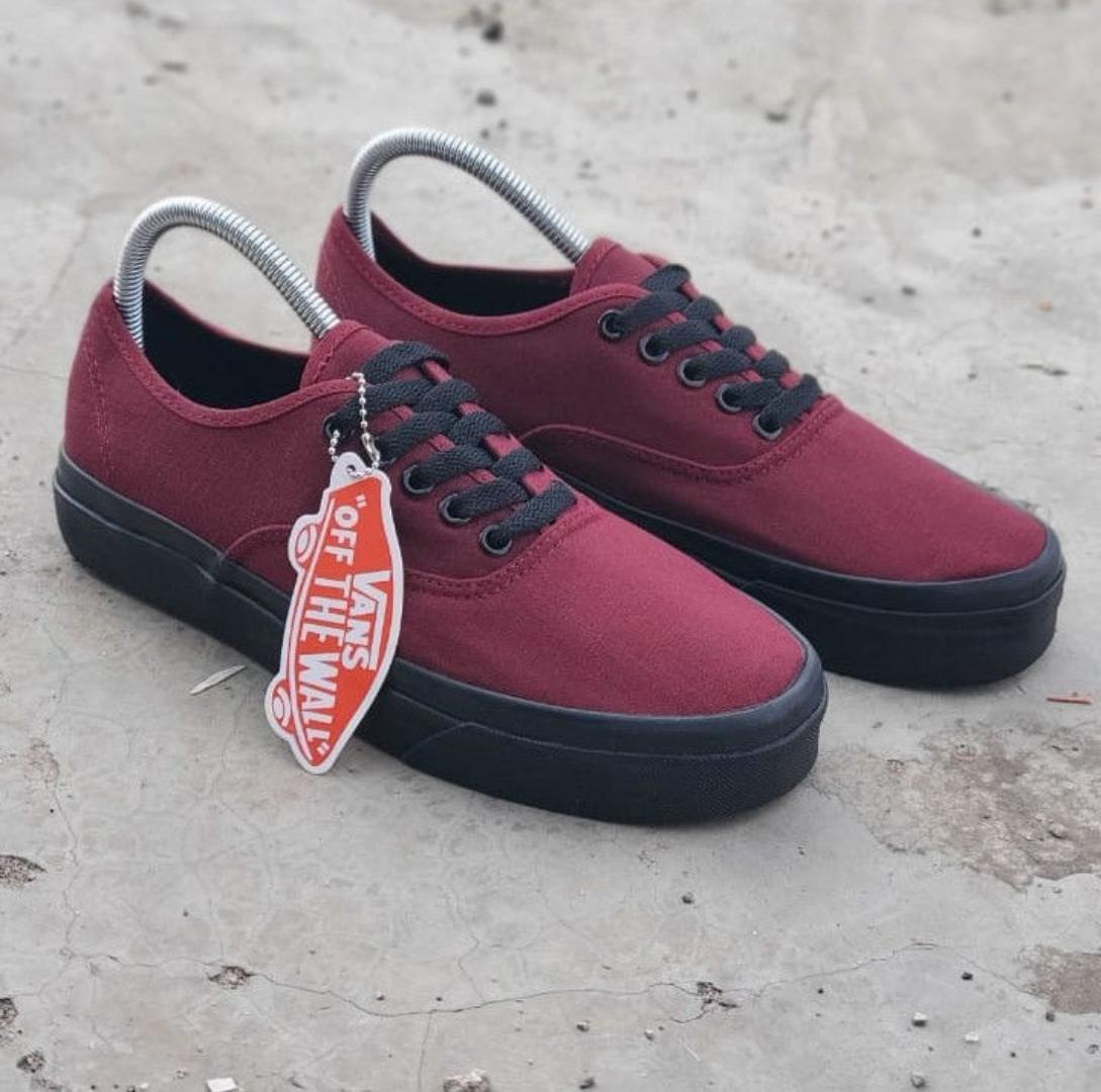 Original Authentic Vans Off-the wall double sole rubber shoes