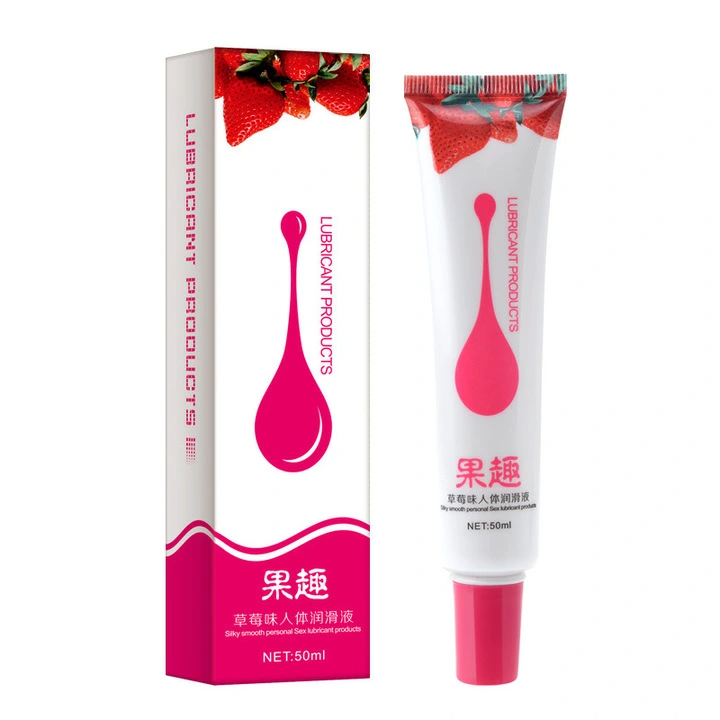 New Water-Soluble Lubricant  Sex toy Male and female adult toys   Fruity Lubes Edible Massage Oils Long-lasting Lubes Anal Gels Masturbation Fluids Adult Sex Toys Female Male Use peach flavor