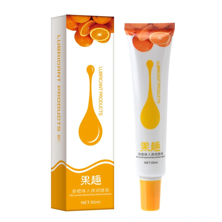 New Water-Soluble Lubricant  Sex toy Male and female adult toys   Fruity Lubes Edible Massage Oils Long-lasting Lubes Anal Gels Masturbation Fluids Adult Sex Toys Female Male Use peach flavor