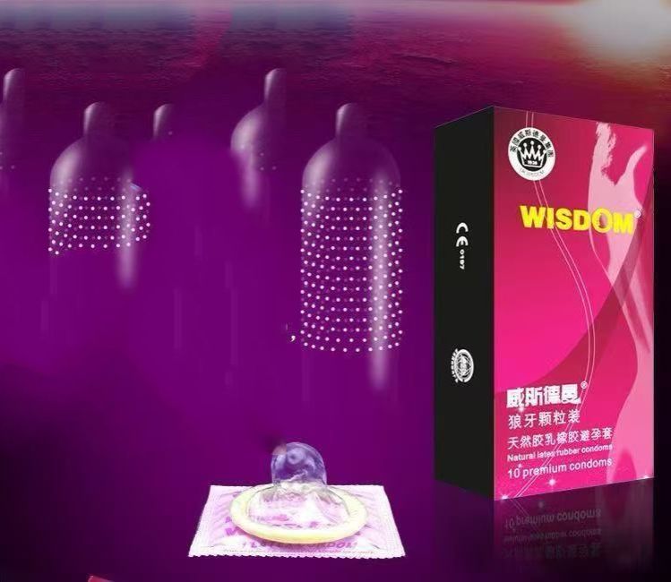 New Condoms Anal sex Wolf Tooth Granules Condoms Sex toy  oral sex Ladies masturbate Spiral Condoms  Male Sex Toys Female Sex Toys Same-Sex Sex Toys  Anal Condoms  Enhance the sexual experience