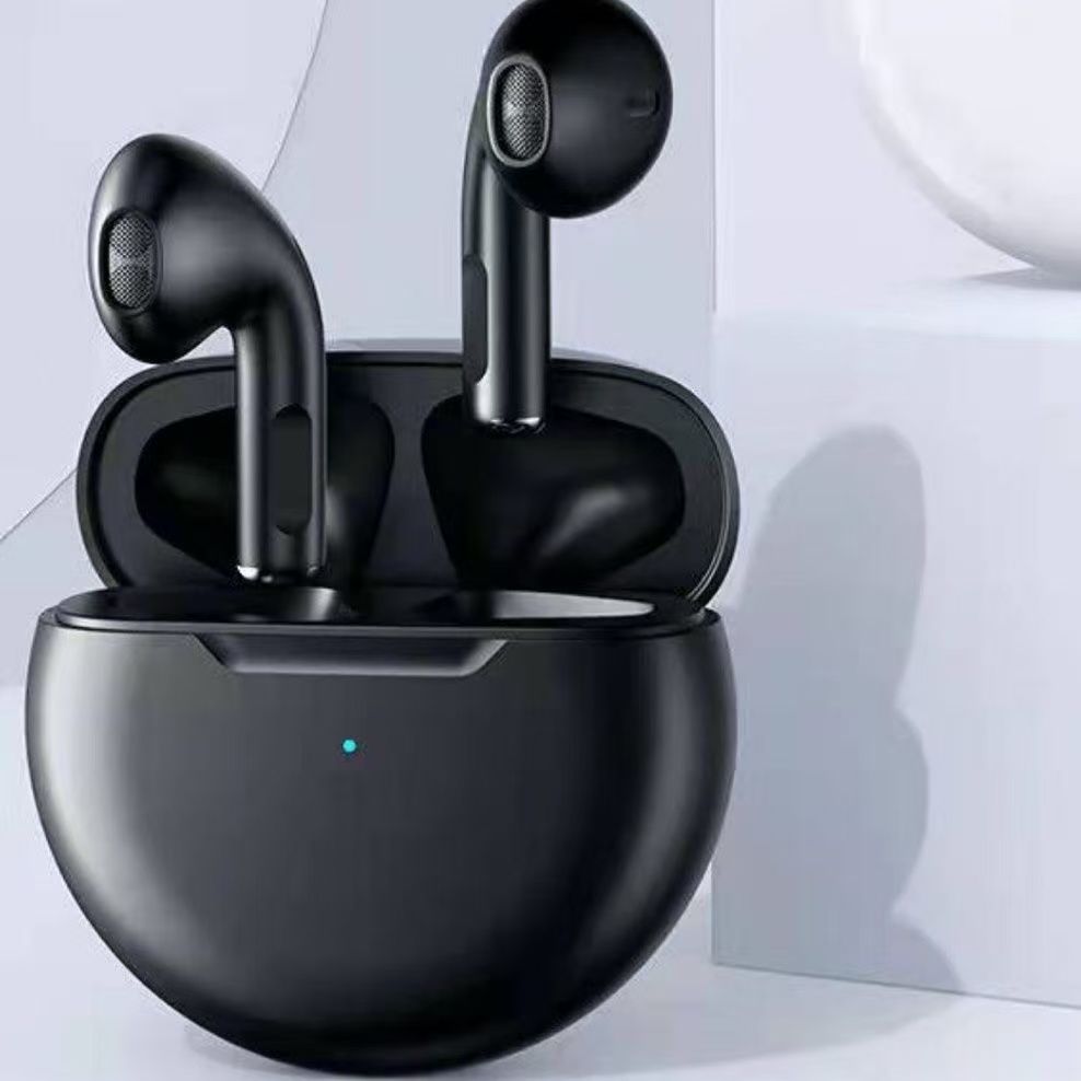 earphone Pro 6   Bluetooth Wireless Earphones  Pro6 earphone   Android Phone TWS Wireless Earphones Sports Earphones Bluetooth Earphones Suitable for All Smartphones