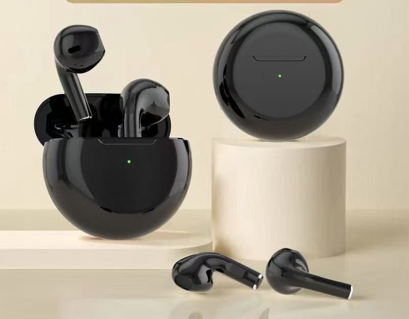 earphone Pro 6   Bluetooth Wireless Earphones  Pro6 earphone   Android Phone TWS Wireless Earphones Sports Earphones Bluetooth Earphones Suitable for All Smartphones