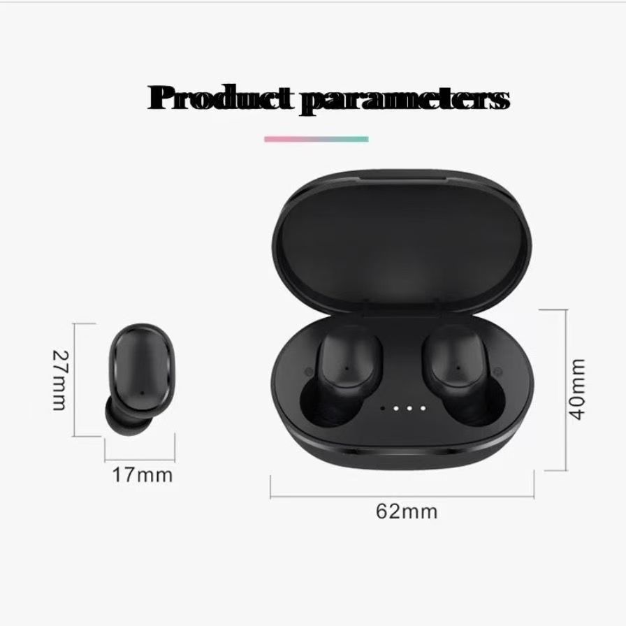 A6S  headphones  TWS   wireless Bluetooth headphones   in-ear  noise reduction  wireless headphones   waterproof   sweatproof   headphones