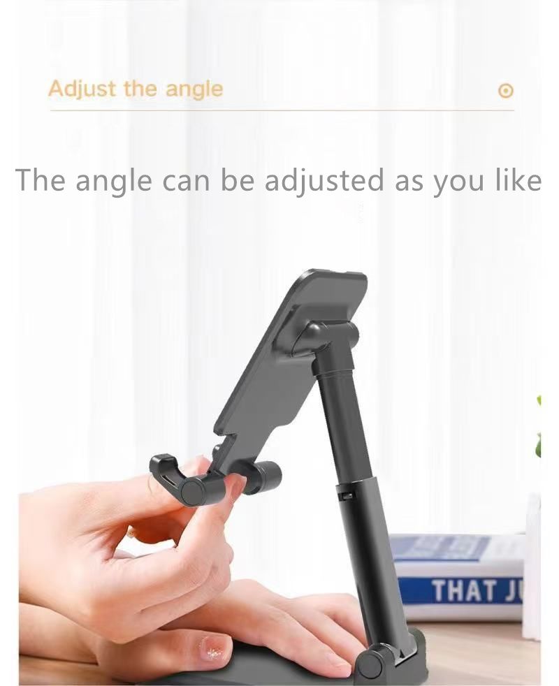 Mobile phone holder  Universal Desktop Mobile Phone Holder Stand For Phone/Pad/tablet Adjustable Tablet Foldable Table Cell Phone Desk Stand Holder