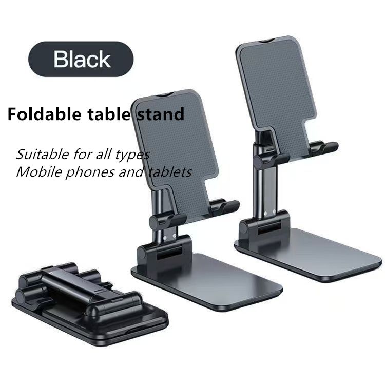 Mobile phone holder  Universal Desktop Mobile Phone Holder Stand For Phone/Pad/tablet Adjustable Tablet Foldable Table Cell Phone Desk Stand Holder