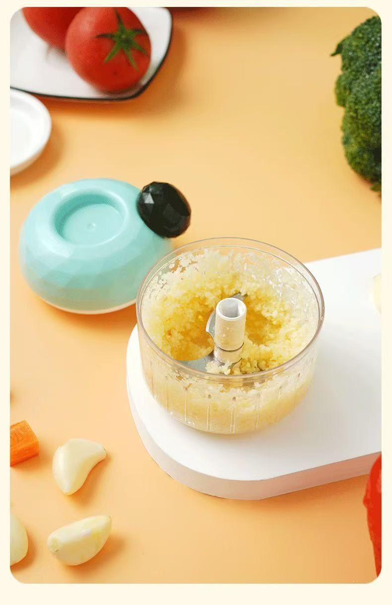 300ML  Mini  Kitchen  Garlic Crusher  Multifunction  Blender  Grinder  Fruit Crusher  Food Chopper  Seasoning  Spice Tools  Meat  Peppers Spices Grinder  fruit blender  garlic processor minced garlic