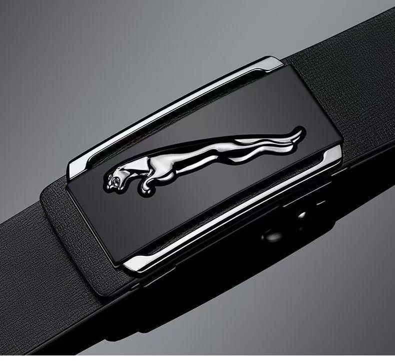 Men's Belts Automatic Buckle Belt PU Leather Inner Wear Toothless High Quality Belts For Men's Leather Strap Casual Business Jeans Belts Men‘s Accessories Belts Men's belt