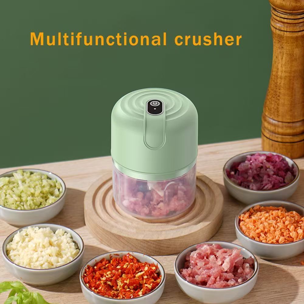 250ML Kitchen  Electric  USB  Garlic Crusher  Kitchen Grinder  Electric Garlic Grinder  Multifunction  Blender  Grinder Fruit Cutter  Food Chopper  Seasoning Spice Tools  fruit blender minced garlic