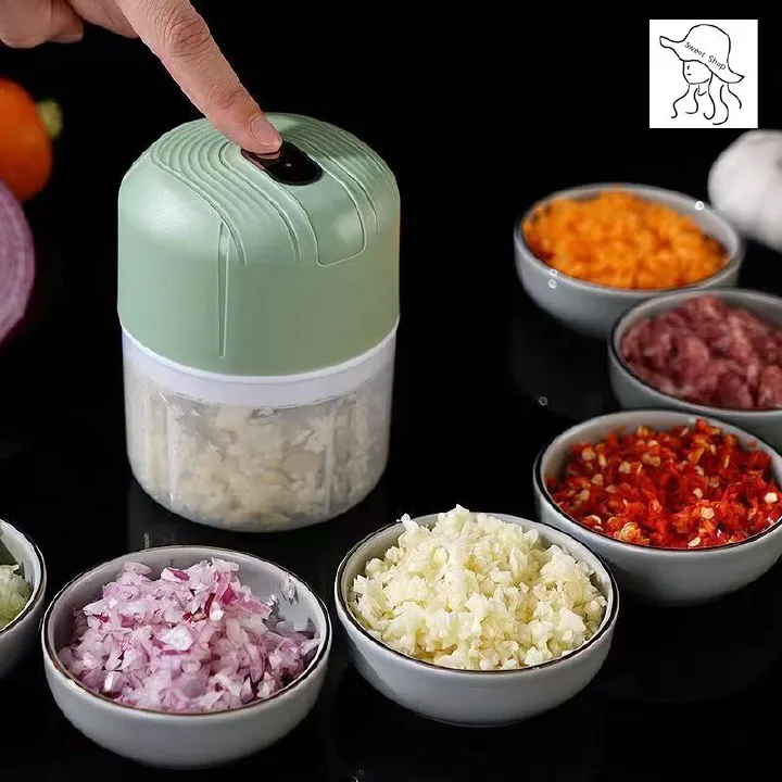 250ML Kitchen  Electric  USB  Garlic Crusher  Kitchen Grinder  Electric Garlic Grinder  Multifunction  Blender  Grinder Fruit Cutter  Food Chopper  Seasoning Spice Tools  fruit blender minced garlic