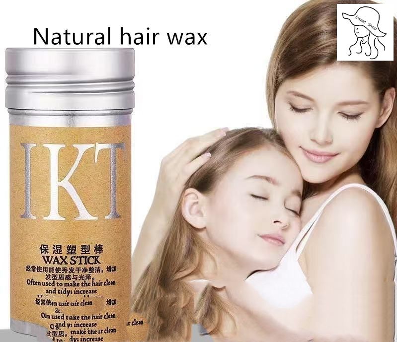 Natural hair wax  used for wigs and natural hair  styling wax stick fixing fluffy hairstyle wax  wig breakage hair repair tool  wax stick gel cream