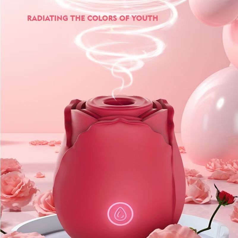 New  Upgraded Masturbator FemaleMasturbator FeWomen's  Rose Sex Toy  Clit Sucker Nipple G-Spot Clitoris Sucking Vibrator Massager Dildo Rechargeable Adult Foreplay  Female  Sex Toy  Adult Toys & Games