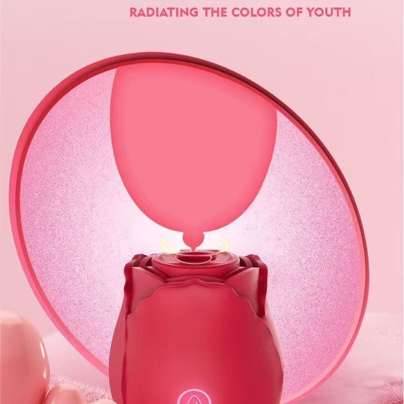 New  Upgraded Masturbator FemaleMasturbator FeWomen's  Rose Sex Toy  Clit Sucker Nipple G-Spot Clitoris Sucking Vibrator Massager Dildo Rechargeable Adult Foreplay  Female  Sex Toy  Adult Toys & Games