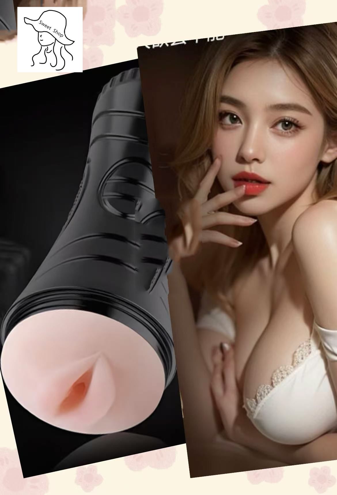 New  Flashlight Vibrating Plane Cup  Masturbation Men's Masturbator Sex Toys Sex Toys for Men  Sex Toys for Women  Penis Massage Sex Toys  Blowjob Sex Toys Vaginal Sex Toys  Male masturbation