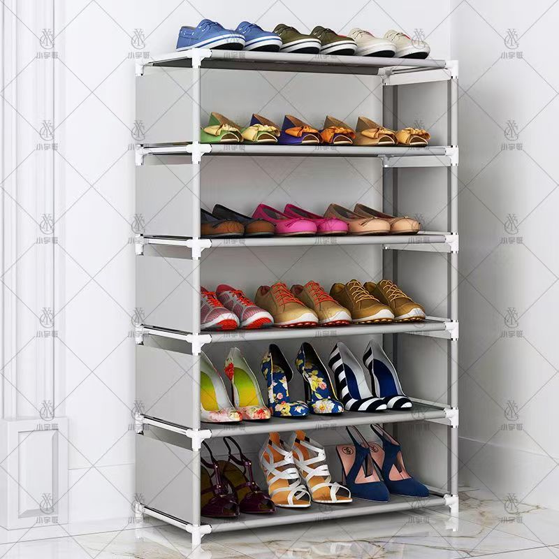 5-tier shoe rack  assemble  portable home storage and organizing   small furniture    Shoe Organizers