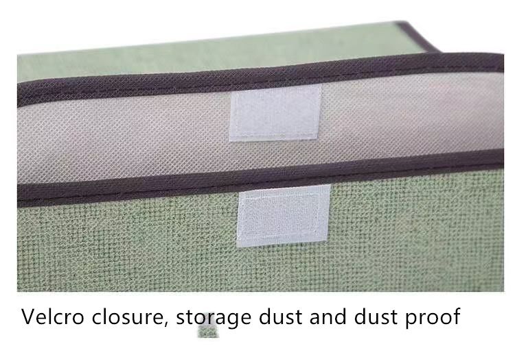 2 pcs Foldable box Storage box with lid   foldable storage and organizing clothes container
