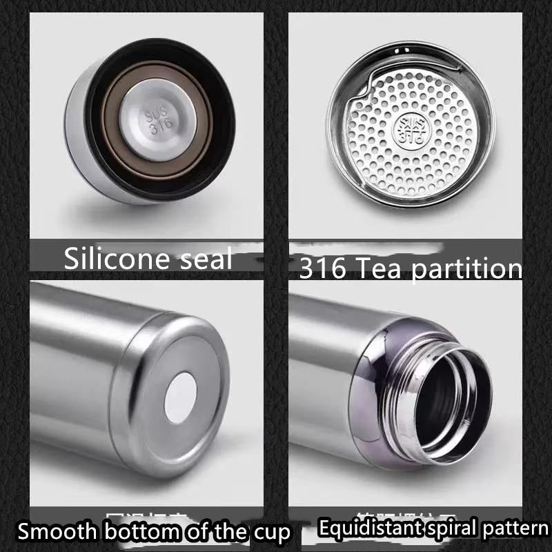 800ML vacuum insulated cup  double-layer stainless steel cup   vacuum insulated flask  travel mug   portable thermos