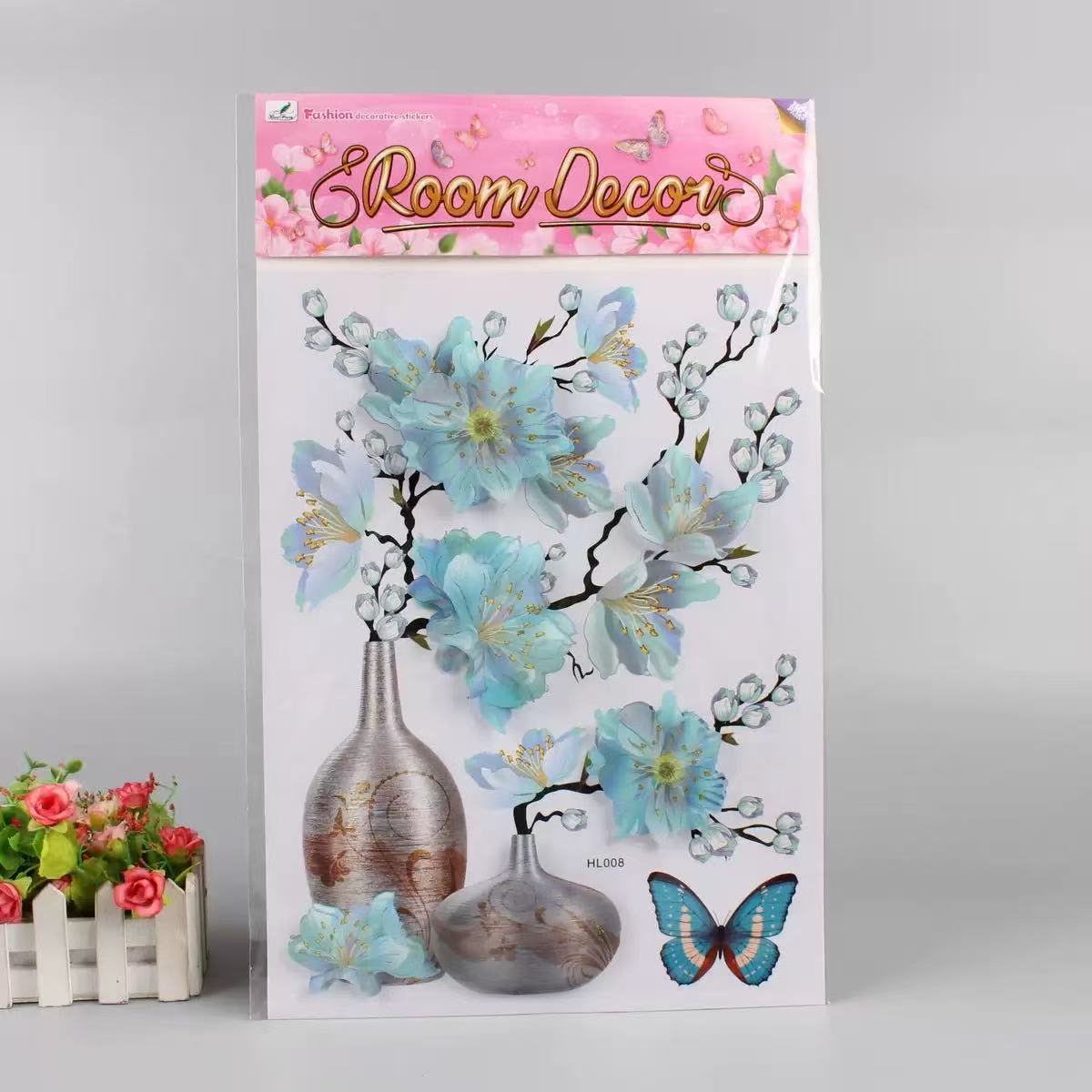 Wall decoration  Home decoration   3D wall stickers  wall decals  realistic stickers   suitable for living room   bedroom  home decor accents 3D  wallpaper House decorative stickers