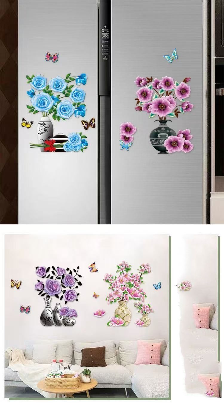 Wall decoration  Home decoration   3D wall stickers  wall decals  realistic stickers   suitable for living room   bedroom  home decor accents 3D  wallpaper House decorative stickers