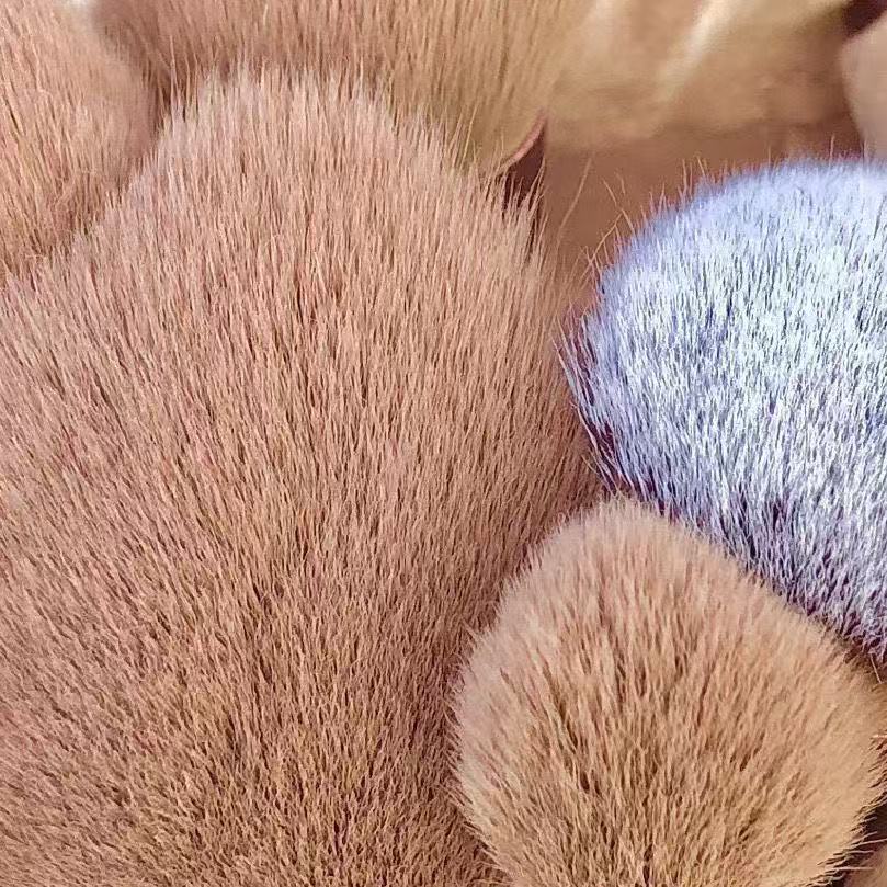 13-piece makeup brushes  set  Foundation compact powder  eyebrow pencil  eyeshadow  blending blush brush  basic makeup powder and blush brush makeup tools with storage bag  mixed makeup brush set